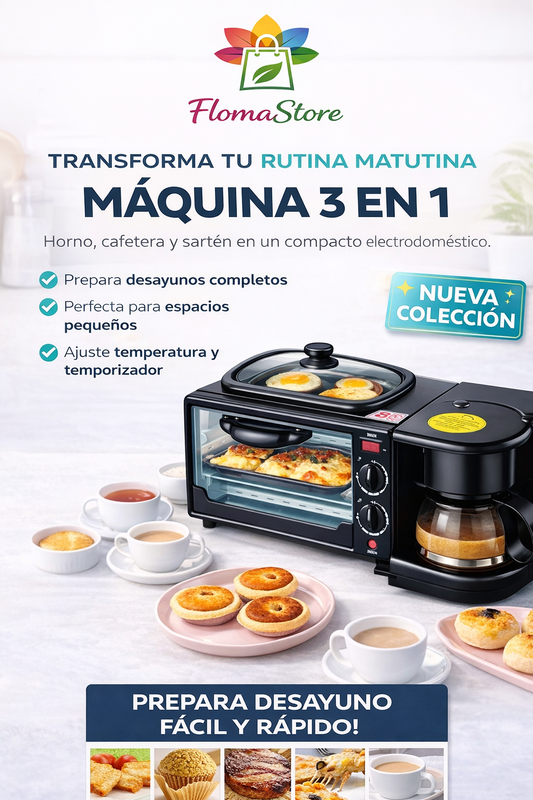 Horno Electrico 3 En 1